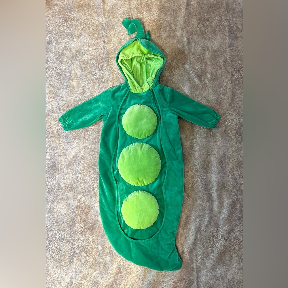 Dream Play Imagine Children’s 12 Months Soft Mid Weight Polyester Pea Costume